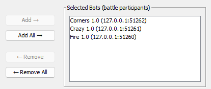 Selected Bots